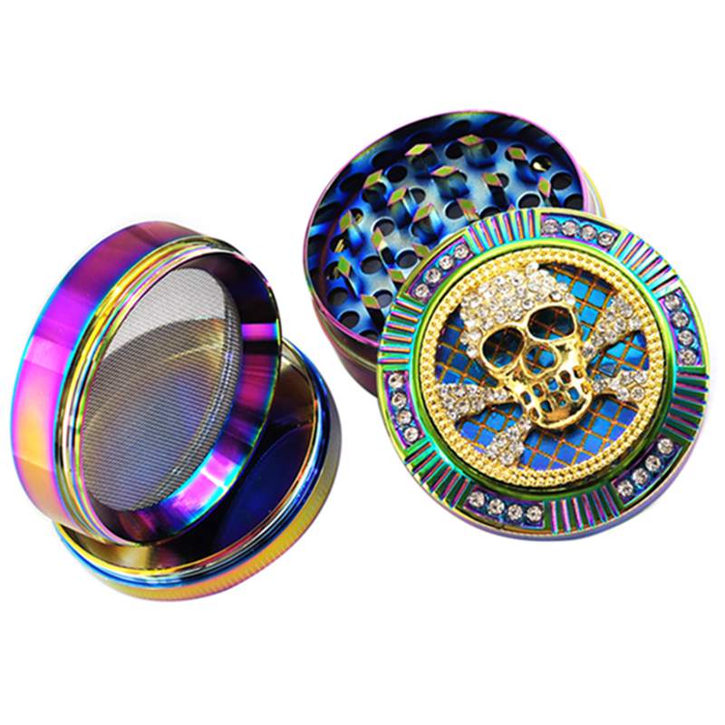Herb Grinder Zinc Alloy Smoking Grinders Diamante 4 Layers Hand Muller Spice Crusher Spider Skull Frog Optional 52MM WY845
Herb Grinder Zinc Alloy Smoking Grinders Diamante 4 Layers Hand Muller Spice Crusher Spider Skull Frog Optional 52MM WY845