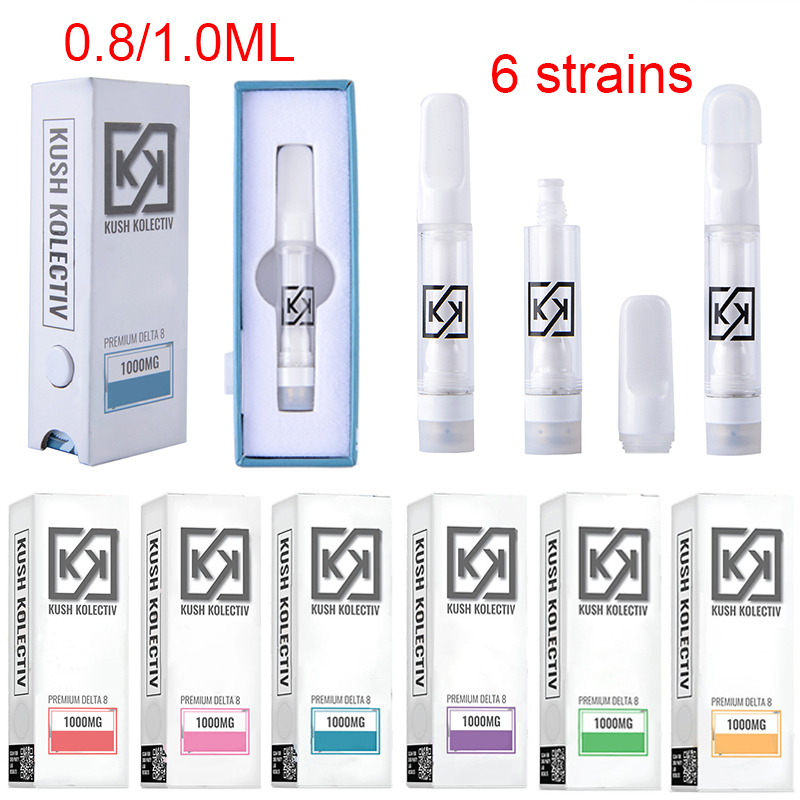 Newest Atomizers Kush Kolectiv Vapes Cartridge Packaging 0.8ml 1.0ml Full Ceramic Cart for Thick Oil 510 Thread
Newest Atomizers Kush Kolectiv Vapes Cartridge Packaging 0.8ml 1.0ml Full Ceramic Cart for Thick Oil 510 Thread