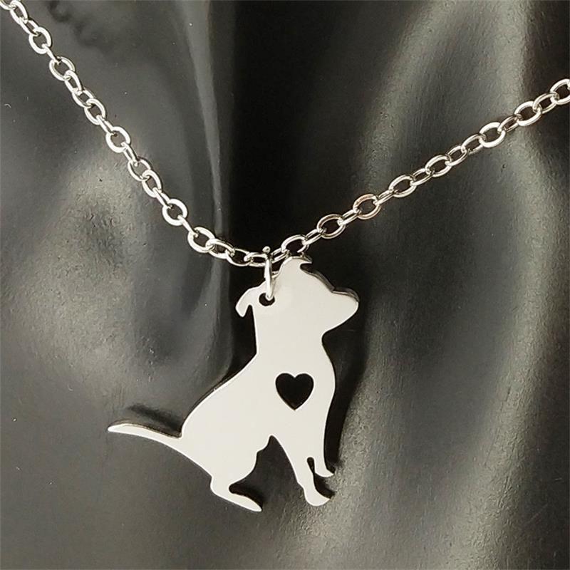 Pendant Necklaces Stainless Steel Pet Jewelry Simple Cairn Terrier Dog Necklace Men And Women Valentine's Day Gifts
Pendant Necklaces Stainless Steel Pet Jewelry Simple Cairn Terrier Dog Necklace Men And Women Valentine's Day Gifts
