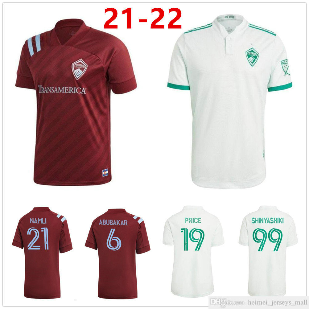 2021 2022 Rapids Soccer Jersey Colorado VONES PRICE ABUBAKAR BENEZET NAMLI SHINYASHIKI custom MLS 21 22 Rapids uniform Mens Home away White Adult Football Shirt, White men size s-xxl
2021 2022 Rapids Soccer Jersey Colorado VONES PRICE ABUBAKAR BENEZET NAMLI SHINYASHIKI custom MLS 21 22 Rapids uniform Mens Home away White Adult Football Shirt, White men size s-xxl