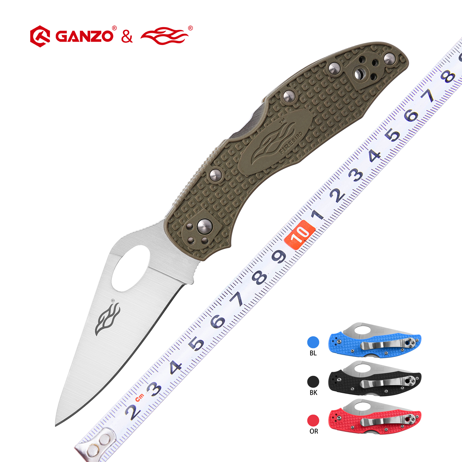 Firebird Ganzo F759M G759M 58-60HRC 440C bade Pocket foding knife tactica too Surviva outdoor camping EDC Pocket Knife
Firebird Ganzo F759M G759M 58-60HRC 440C bade Pocket foding knife tactica too Surviva outdoor camping EDC Pocket Knife