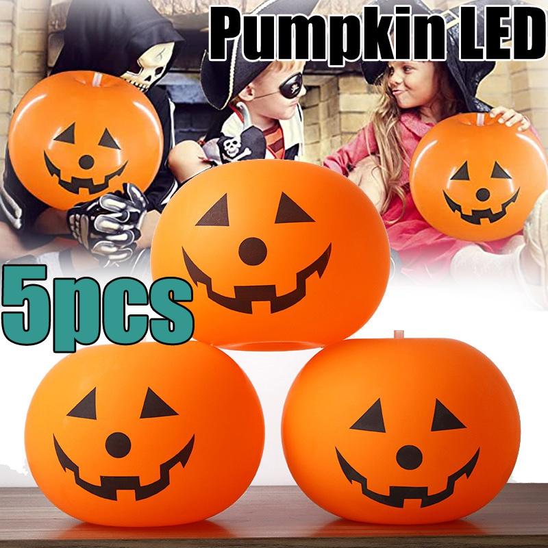 Party Decoration 5pc/lot Halloween Balloon Lights Led Glowing Pumpkin Light For Home Outdoor Haunted House Scary Horror Props Supplies
Party Decoration 5pc/lot Halloween Balloon Lights Led Glowing Pumpkin Light For Home Outdoor Haunted House Scary Horror Props Supplies