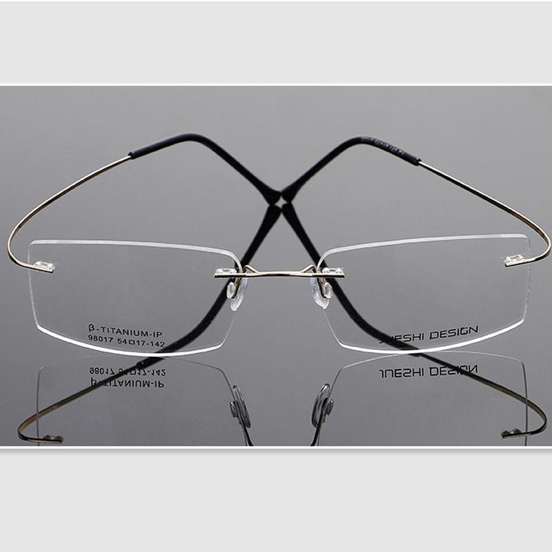 Fashion Sunglasses Frames Gold Glasses BSX98017 Rimless Optical Frame Alloy Metal Eyeglasses Flexible Spectacles Customized Prescription Eye
Fashion Sunglasses Frames Gold Glasses BSX98017 Rimless Optical Frame Alloy Metal Eyeglasses Flexible Spectacles Customized Prescription Eye