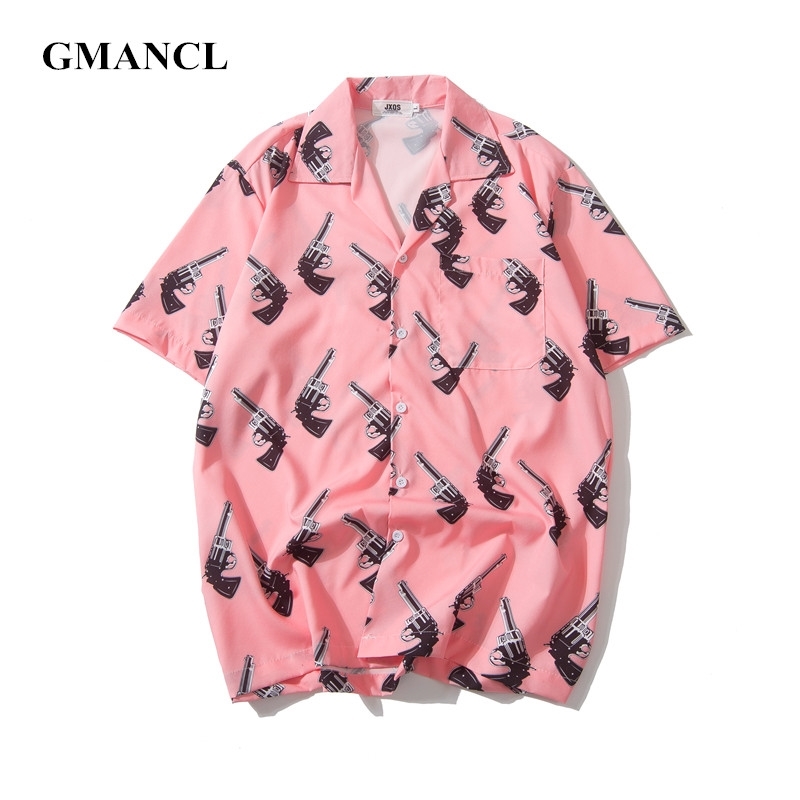 Men Hawaii Holiday Full Printed Turn-down Collar Short Sleeve Pink Shirt Fashion Harajuku Hip Hop Summer Shirts 210721, Xq52 pink
Men Hawaii Holiday Full Printed Turn-down Collar Short Sleeve Pink Shirt Fashion Harajuku Hip Hop Summer Shirts 210721, Xq52 pink