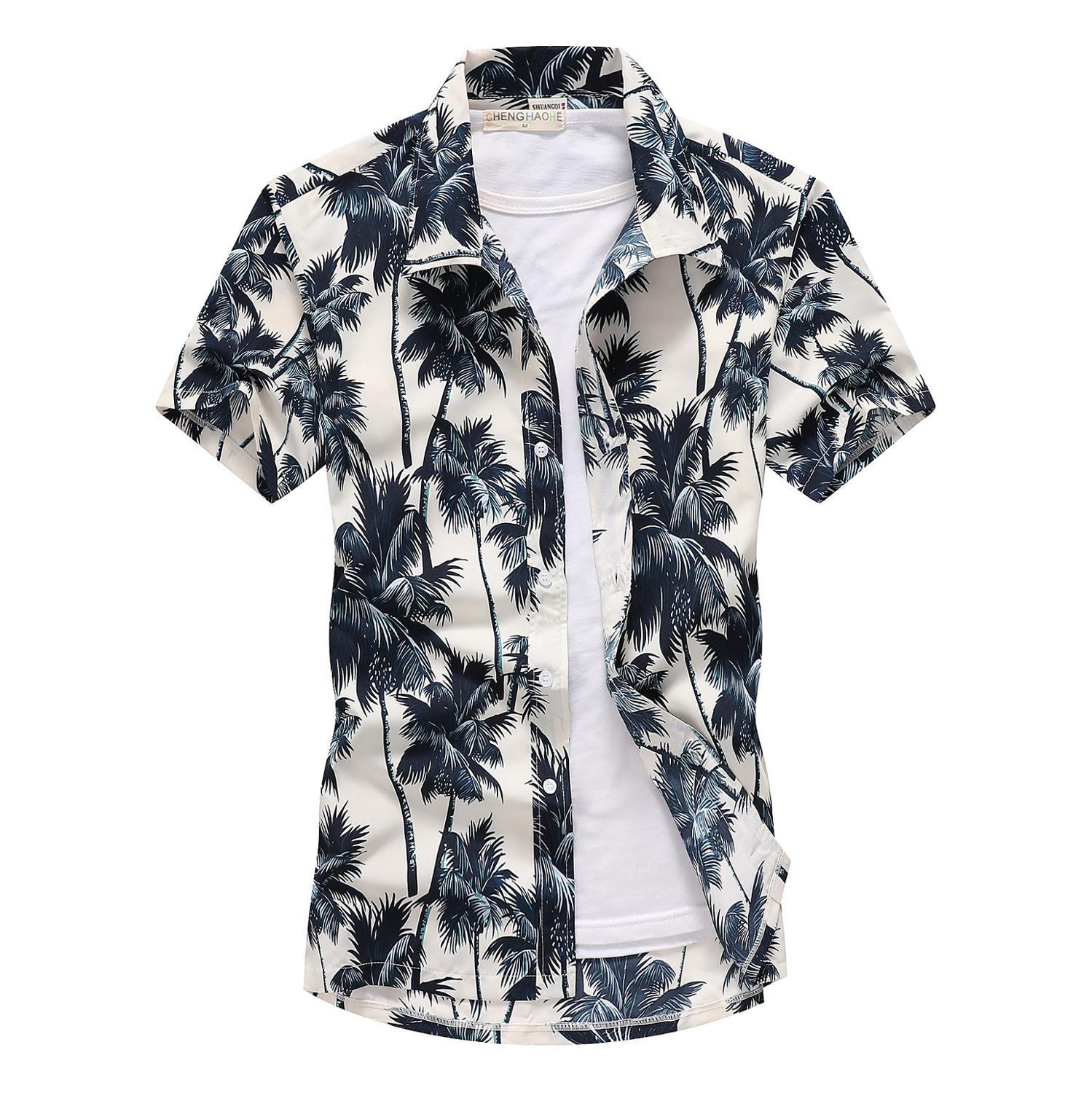 2021 Fashion Mens Short Sleeve Hawaiian Shirt Fast drying Plus Size Asian Size -5XL Summer Casual Floral Beach Shirts For Men
2021 Fashion Mens Short Sleeve Hawaiian Shirt Fast drying Plus Size Asian Size -5XL Summer Casual Floral Beach Shirts For Men