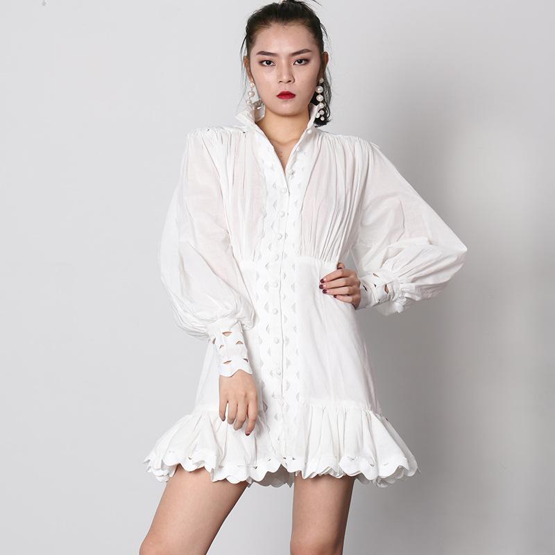 Casual Dresses Bandcon Dress 2021 Ropa Mujer Women Mini Stand Neck Lantern Sleeve Hollow Out Robe Ruffles Short Vestidos Cotton Spandex, Black
Casual Dresses Bandcon Dress 2021 Ropa Mujer Women Mini Stand Neck Lantern Sleeve Hollow Out Robe Ruffles Short Vestidos Cotton Spandex, Black