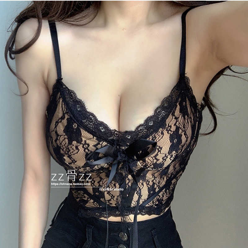 Summer Tops Lace Mesh Irregular Sexy Navel Bow Zipper Vest Korean Tank Bralette Crop Halter Boho Top Tunic Girl G88 210603, Black
Summer Tops Lace Mesh Irregular Sexy Navel Bow Zipper Vest Korean Tank Bralette Crop Halter Boho Top Tunic Girl G88 210603, Black