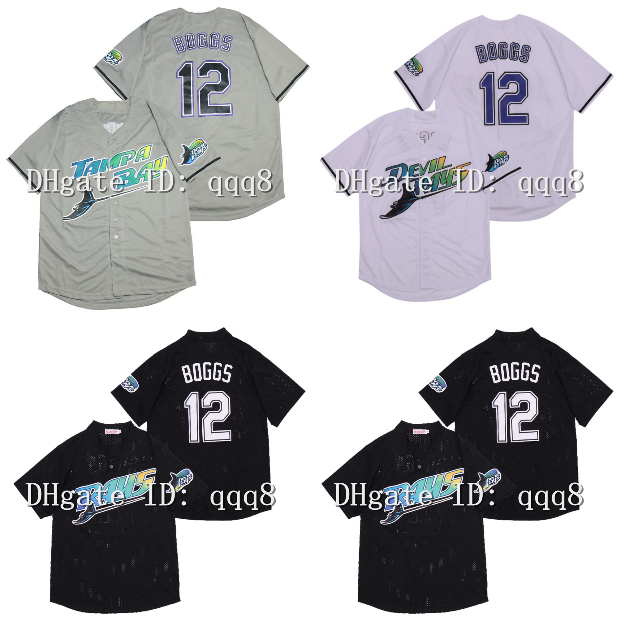 Vintage Devil Rays Baseball Jersey 12 Wade Boggs 33 Jose Canseco 3 Evan Longoria 5 Wander Franco 29 Fred McGriff Tony Saunders 39 Roberto Hernandez 13 Crawford Jersey, Black mesh
Vintage Devil Rays Baseball Jersey 12 Wade Boggs 33 Jose Canseco 3 Evan Longoria 5 Wander Franco 29 Fred McGriff Tony Saunders 39 Roberto Hernandez 13 Crawford Jersey, Black mesh