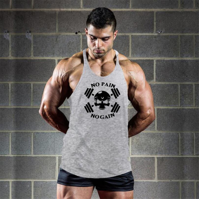 6 colors men tank stringer fitness singlet sleeveless shirt workout man undershirt clothing, White;black 
6 colors men tank stringer fitness singlet sleeveless shirt workout man undershirt clothing, White;black