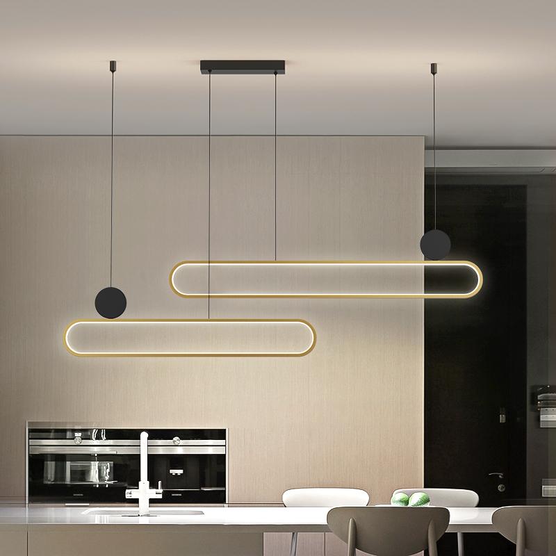Pendant Lamps LED Chandelier Modern Nordic Minimalist Gold Long Lamp For Dining Room Coffee Shop Bar Office Decoration Hanging Light
Pendant Lamps LED Chandelier Modern Nordic Minimalist Gold Long Lamp For Dining Room Coffee Shop Bar Office Decoration Hanging Light