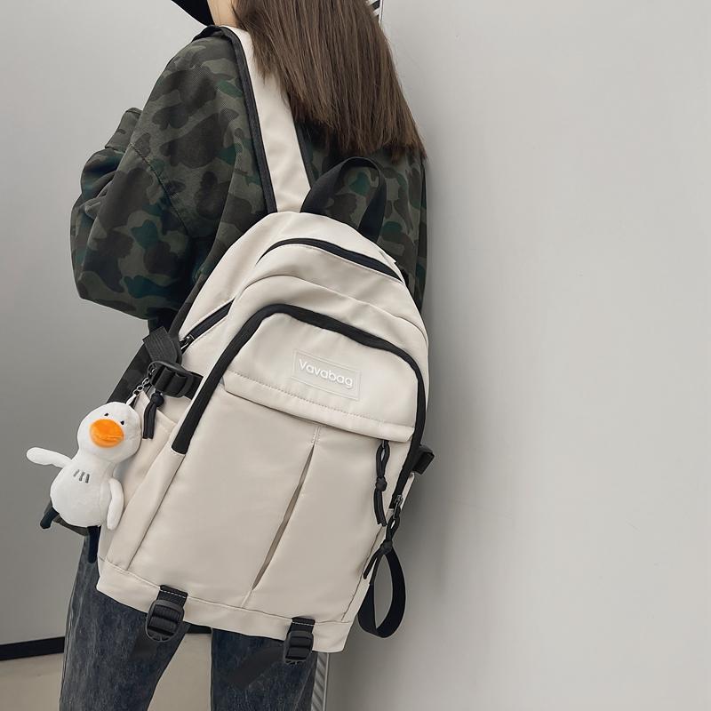 Backpack 2022 Nylon Women Student High Quality Casual Travel Bag College Schoolbag For Teenage Girls Book Knapsack, Black
Backpack 2022 Nylon Women Student High Quality Casual Travel Bag College Schoolbag For Teenage Girls Book Knapsack, Black