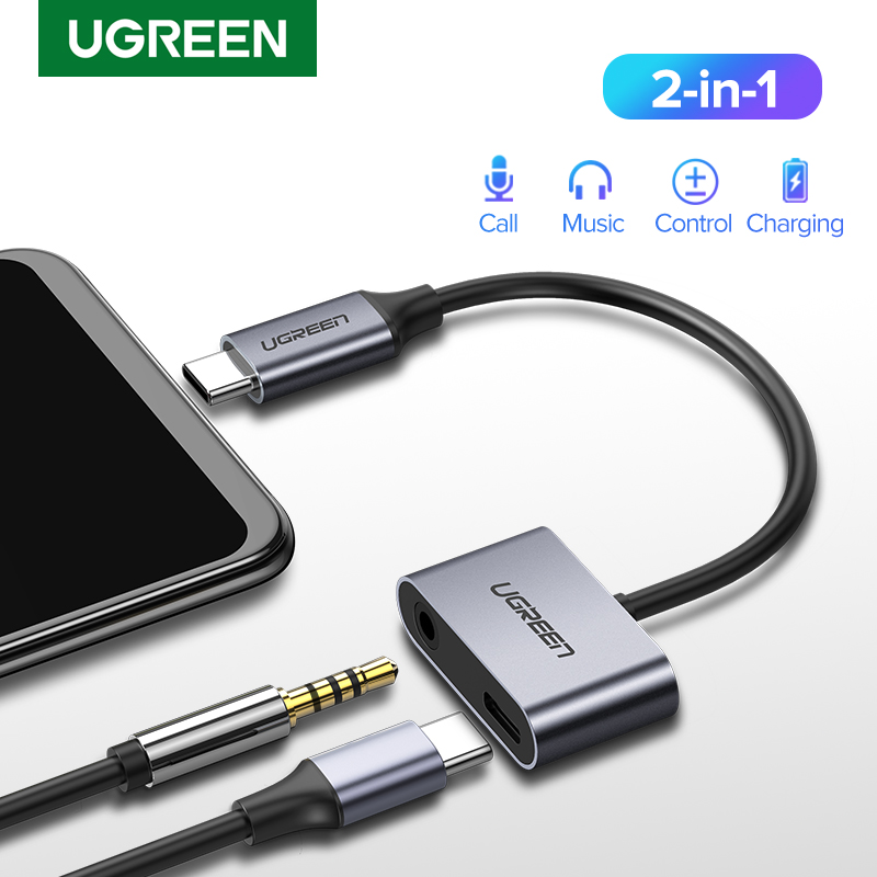 UGREEN USBC to Jack 3.5 Type C Cable Adapter USB TypeC 3.5mm AUX Earphone Converter for Huawei P20 Pro Xiaomi Mi 6 8 9 se Note
UGREEN USBC to Jack 3.5 Type C Cable Adapter USB TypeC 3.5mm AUX Earphone Converter for Huawei P20 Pro Xiaomi Mi 6 8 9 se Note