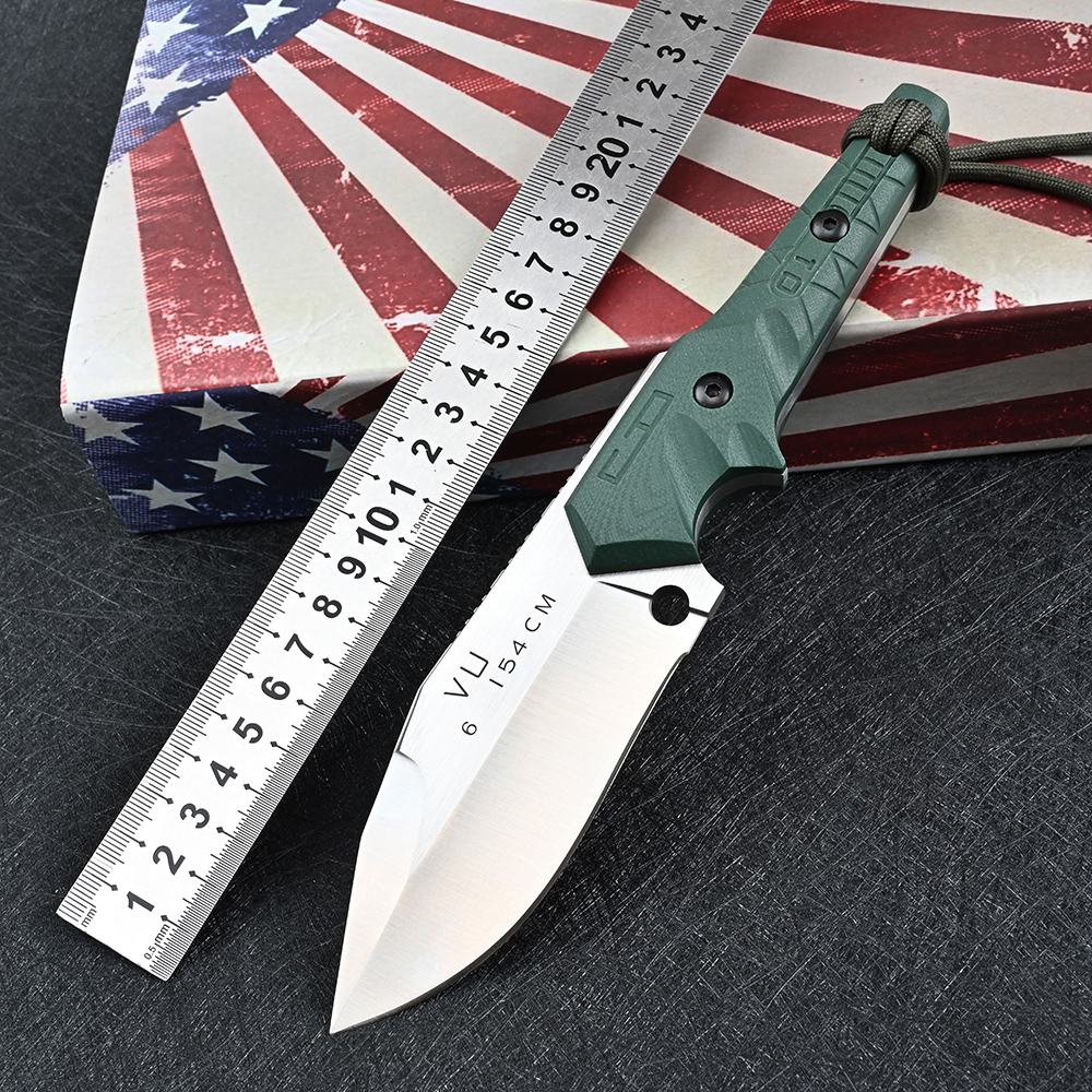 Camping Hunting Knives 154CM Steel Fixed Blade Knife Tactical Military Pocket Army Knifes Outdoor Survival Self Defence Hand Tools G10 Handle
Camping Hunting Knives 154CM Steel Fixed Blade Knife Tactical Military Pocket Army Knifes Outdoor Survival Self Defence Hand Tools G10 Handle