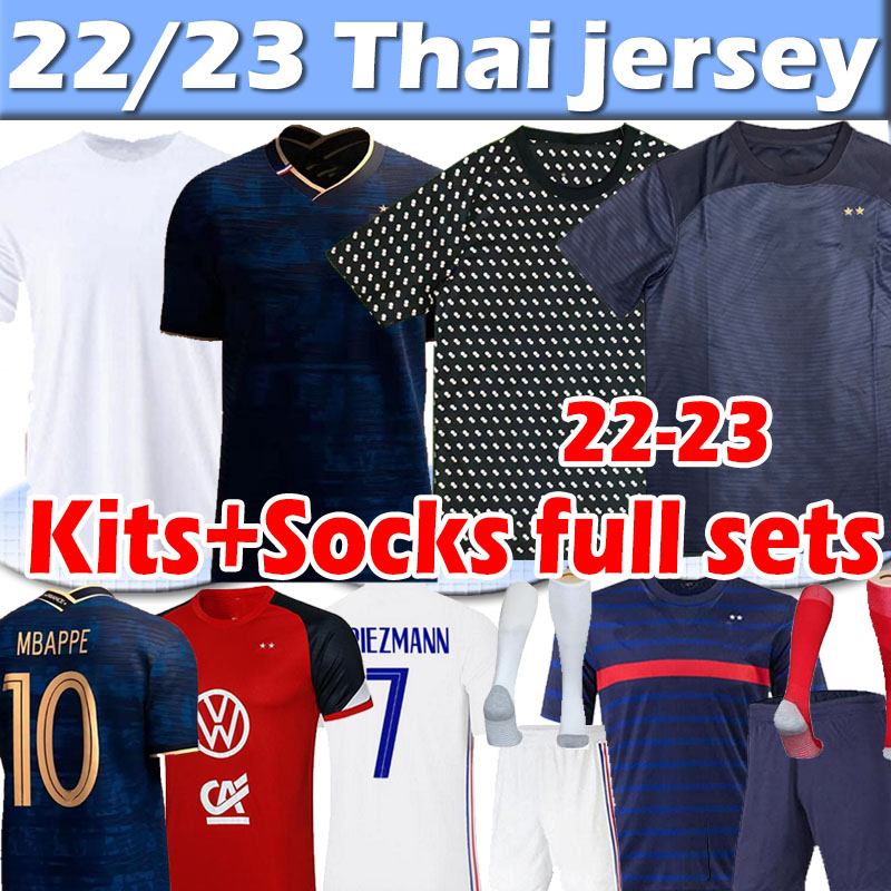 French club Full Sets soccer jersey 2022 2023 BENZEMA FEKIR PAVARD MBAPPE 22/23 World POGBA cup GIROUD KANTE Maillot de foot equipe Maillots kit + Men football shirt, Sasuona 21 22 new
French club Full Sets soccer jersey 2022 2023 BENZEMA FEKIR PAVARD MBAPPE 22/23 World POGBA cup GIROUD KANTE Maillot de foot equipe Maillots kit + Men football shirt, Sasuona 21 22 new
