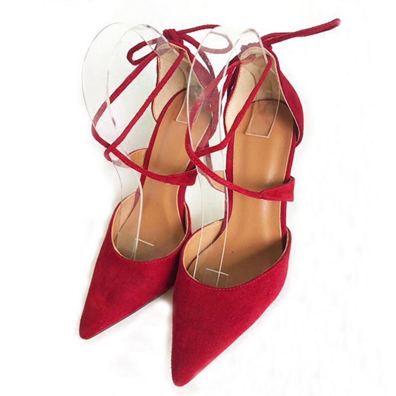 Women Shoes New Red Velvet Suede High Heels Sexy Cross Strap Shoes Boots Sandals Pointed Thin Heel Pumps Cut-outs Summer Women's Party Wedding Shoes 12cm 10cm 8cm, 12cm heel
Women Shoes New Red Velvet Suede High Heels Sexy Cross Strap Shoes Boots Sandals Pointed Thin Heel Pumps Cut-outs Summer Women's Party Wedding Shoes 12cm 10cm 8cm, 12cm heel