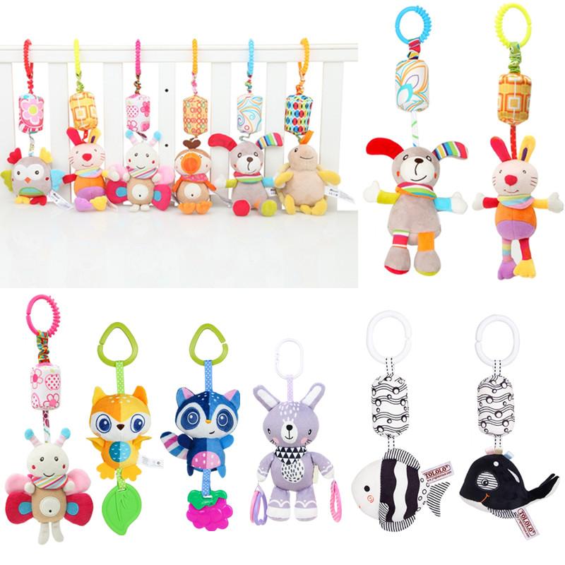 Baby Toy Soft Plush Mobile Rattle Cartoon Stroller Clip Rattles Born Bed Crib Hanging Bell For 0-3Y Educational Toys
Baby Toy Soft Plush Mobile Rattle Cartoon Stroller Clip Rattles Born Bed Crib Hanging Bell For 0-3Y Educational Toys