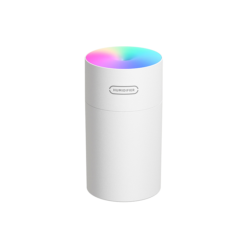 Humidifiers Mini H2O Air Diffuser USB Humidifier LED light night Car Essential 270ml Oil Aroma Atomizer Mist Maker Fogger For Home