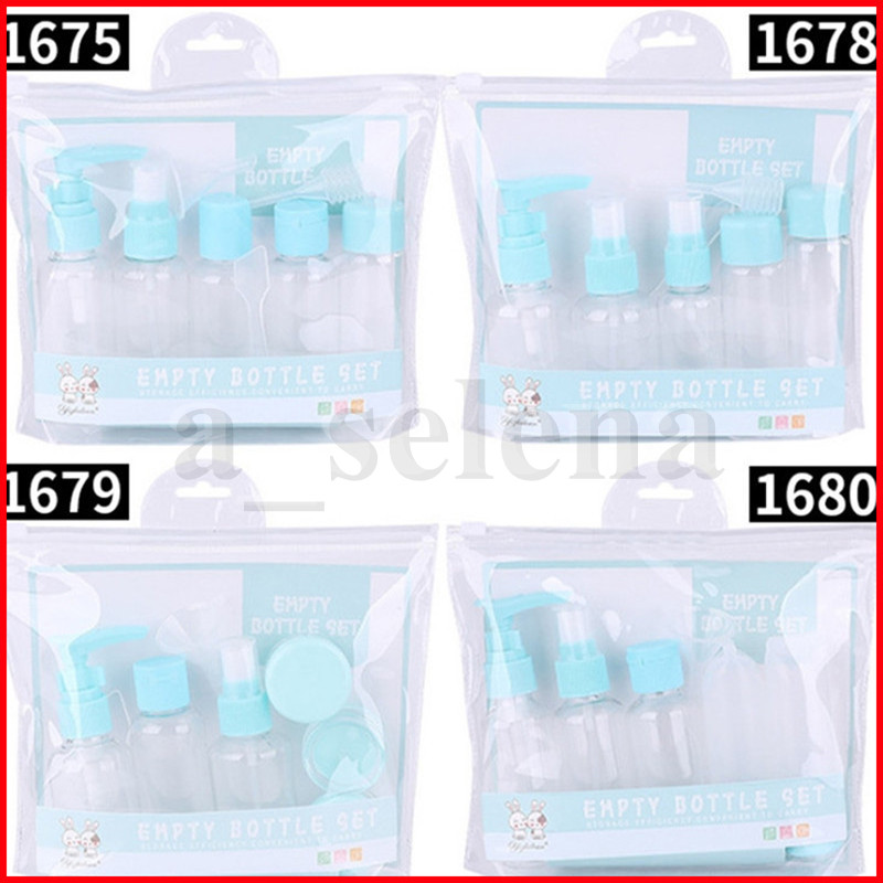 8pc/Set Travel Mini Makeup Cosmetic Face Cream Pot Bottles Plastic Transparent Empty Make Up Container Bottle Accessories 2 Colors
8pc/Set Travel Mini Makeup Cosmetic Face Cream Pot Bottles Plastic Transparent Empty Make Up Container Bottle Accessories 2 Colors