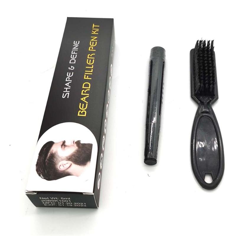 Hair Brushes Beard Pen Filler Pencil And Brush Enhancer Waterproof Filling Moustache Coloring Shaping Tools
