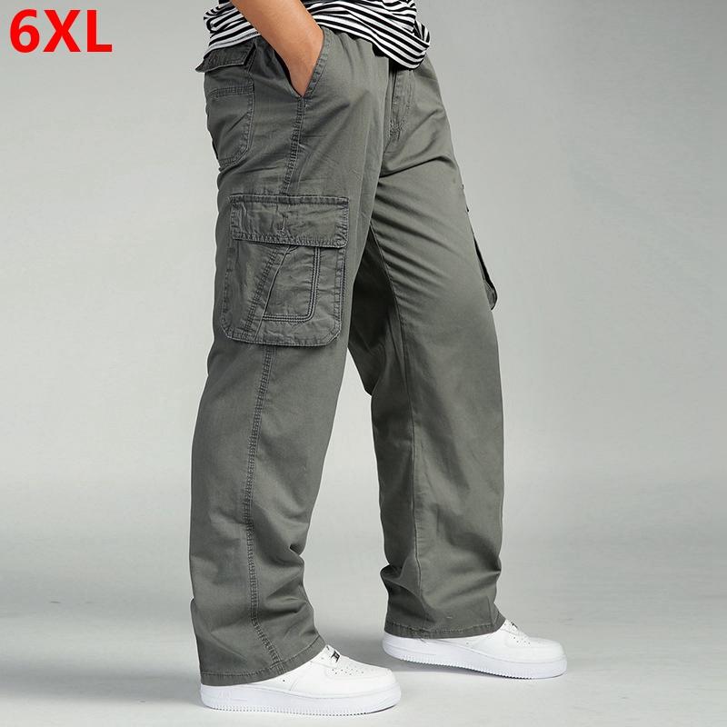 Men's Pants Cotton Overalls Casual Trousers Elastic Waist Full Len Multi-pocket Plus Fertilizer XL Clothing Big Size, Black
Men's Pants Cotton Overalls Casual Trousers Elastic Waist Full Len Multi-pocket Plus Fertilizer XL Clothing Big Size, Black