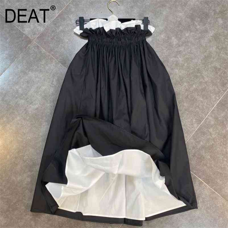 Women Black Elastic Waist Ball Gown Skirt Dark Temperament Lace Fashion Spring Summer 11B770 210525
Women Black Elastic Waist Ball Gown Skirt Dark Temperament Lace Fashion Spring Summer 11B770 210525
