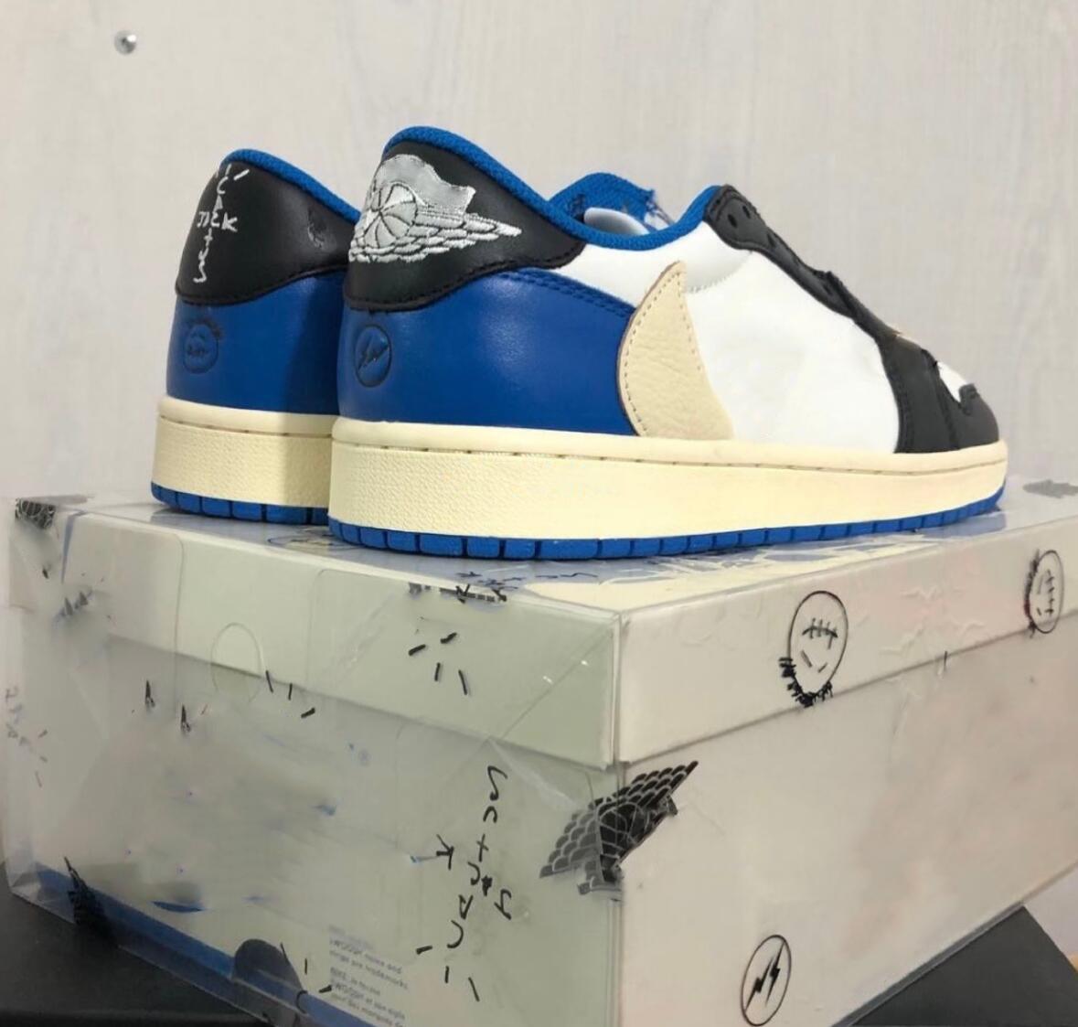Top Shoes Authentic Fragment Travis Scott 1 High OG Shoes SP Military Blue Cactus Jack TS Sail Black Shy Pink Men Women Outdoor Topshop999
Top Shoes Authentic Fragment Travis Scott 1 High OG Shoes SP Military Blue Cactus Jack TS Sail Black Shy Pink Men Women Outdoor Topshop999
