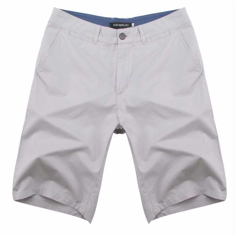 2024 Casual Summer Shorts Men Cotton Knee Length chinos shorts Vintage Casual Men Shorts Fashion masculina Big Large Size