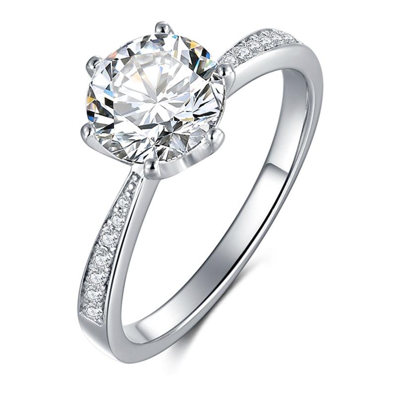 Classic 100% 925 Sterling Silver Real 2 S D Color Moissanite Engagement Rings For Women Anniversary Gift Fine Jewelry Cluster
Classic 100% 925 Sterling Silver Real 2 S D Color Moissanite Engagement Rings For Women Anniversary Gift Fine Jewelry Cluster