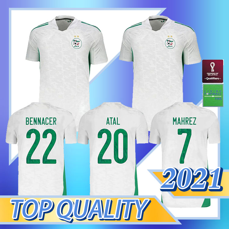 2021 Algeria MAHREZ soccer jersey Fans Version maillot algerie 20 21 ATAL FEGHOULI SLIMANI BRAHIMI Home away BENNACER men kids Football Shirt, Home patch 1
2021 Algeria MAHREZ soccer jersey Fans Version maillot algerie 20 21 ATAL FEGHOULI SLIMANI BRAHIMI Home away BENNACER men kids Football Shirt, Home patch 1