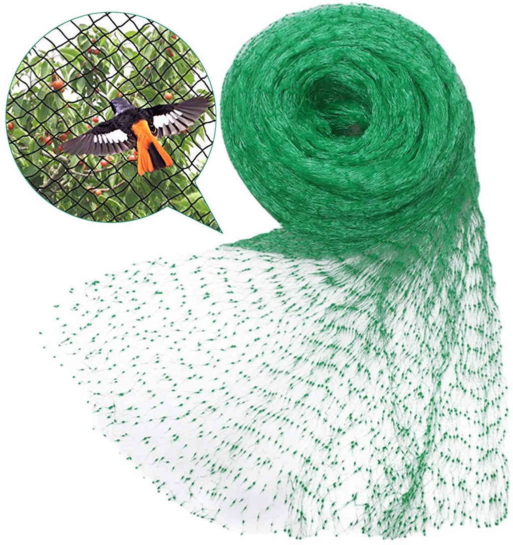 2x5/10m antibird plant network to cover fruit and vegetables mesh protection against hail mesh size 2.2cm