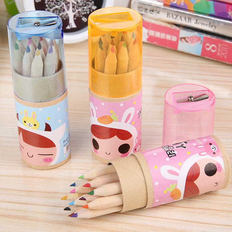 Mini Boys And Girls 12 Color Lead Non-toxic Safe Pencils Korean Gift Creative Cartoon With Pencil Sharpener
Mini Boys And Girls 12 Color Lead Non-toxic Safe Pencils Korean Gift Creative Cartoon With Pencil Sharpener