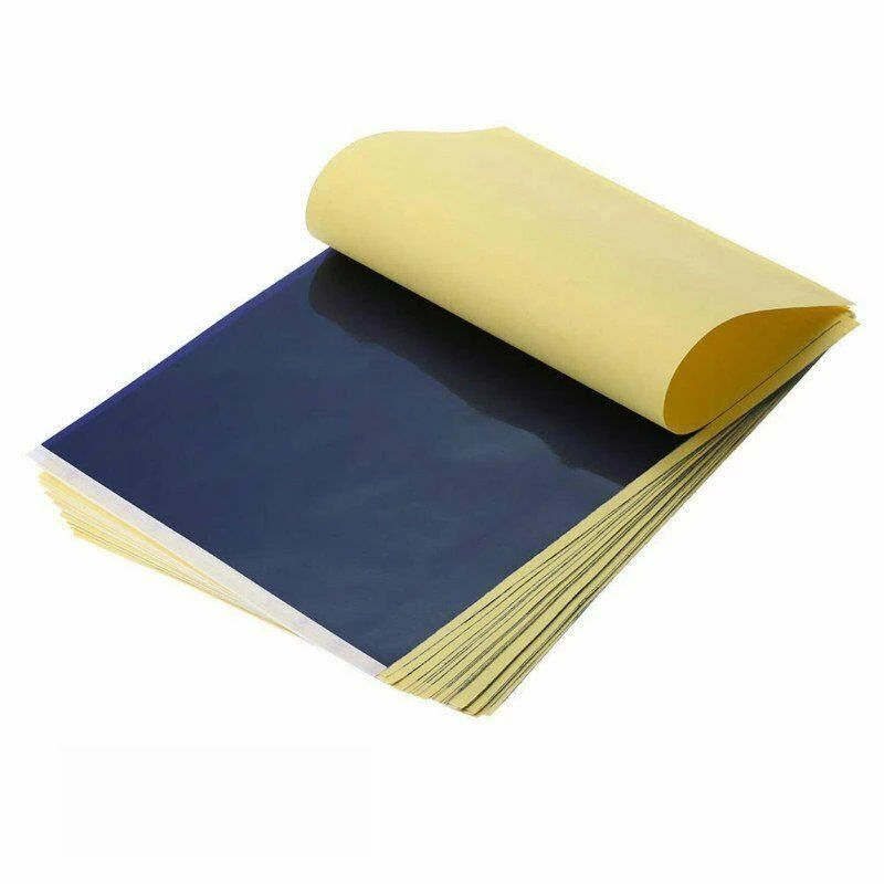 50 Pcs Tattoo Transfer Paper A4 Size Thermal Stencil Carbon Copier Spirit Stencil Tracing Paper for Tattoo Supplies AccessoriesScouts
50 Pcs Tattoo Transfer Paper A4 Size Thermal Stencil Carbon Copier Spirit Stencil Tracing Paper for Tattoo Supplies AccessoriesScouts