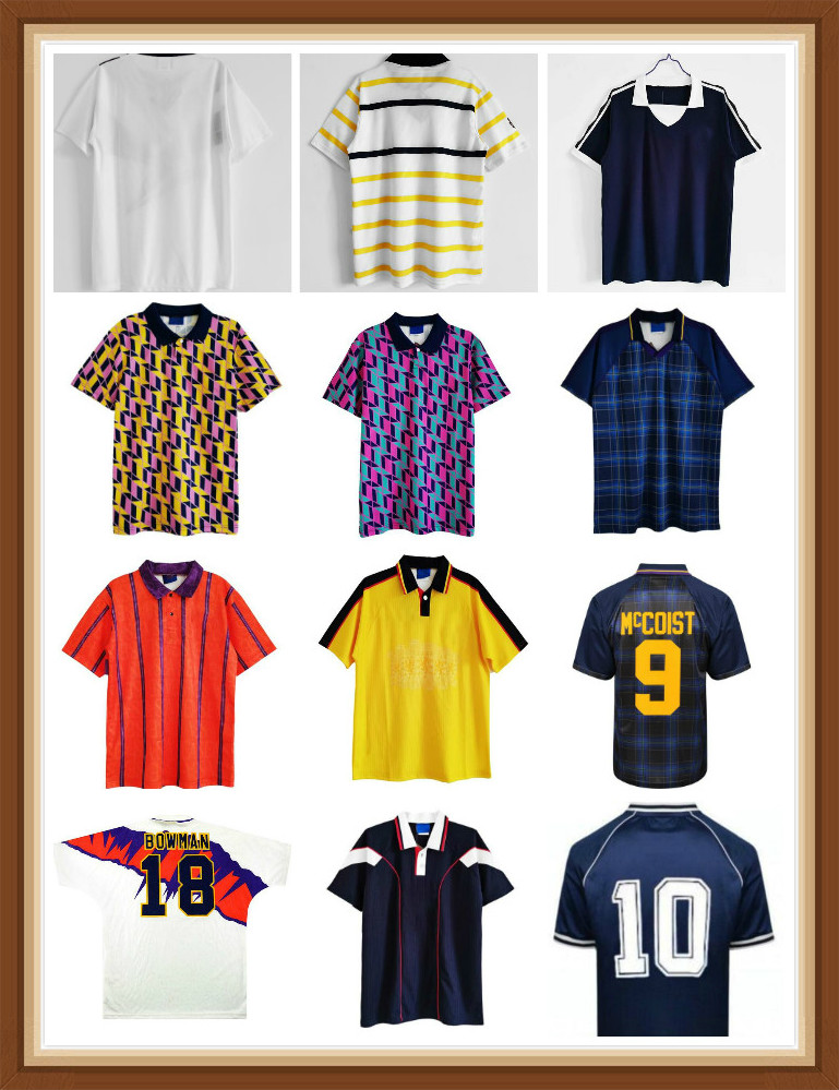 1988 1991 1992 1993 Scotland retro soccer jersey 88 93 McCoist Bowman McLeish McInally Mo Johnston vintage classic football shirt, Brown
1988 1991 1992 1993 Scotland retro soccer jersey 88 93 McCoist Bowman McLeish McInally Mo Johnston vintage classic football shirt, Brown