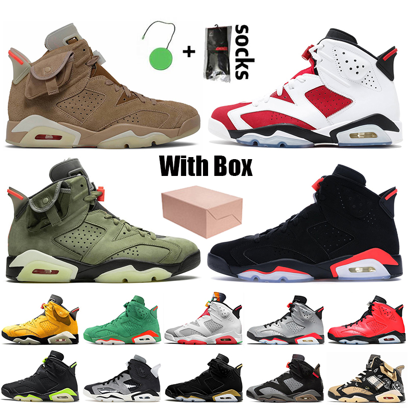 2021 With Box Travis British Khaki 6s Basketball Shoes Jumpman 6 Carmine Infrared Hare Tech Chrome Electric Green Gatorade DMP Mens Trainers Sneakers, A26 hyper royal 40-47
2021 With Box Travis British Khaki 6s Basketball Shoes Jumpman 6 Carmine Infrared Hare Tech Chrome Electric Green Gatorade DMP Mens Trainers Sneakers, A26 hyper royal 40-47