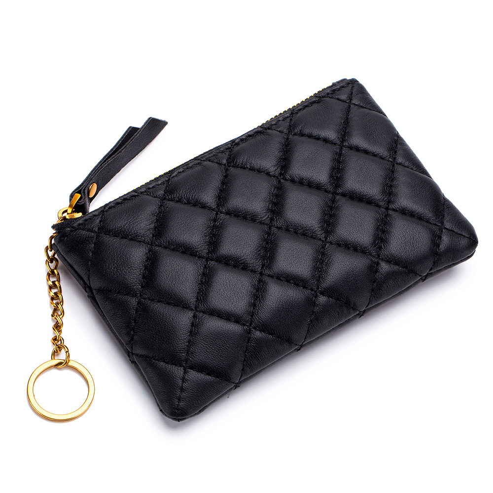 Sheepskin Coin Purse Ladies Mini Rhingela Chain Clutch Key Chain Bag Wallet CL-1830 от DHgate WW