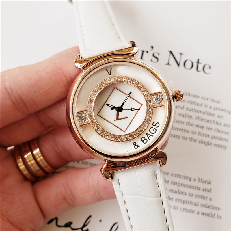 Brand Watches Women Girl Crystal Big Letters Style Leather Strap Quartz Wrist Watch L17, Black
Brand Watches Women Girl Crystal Big Letters Style Leather Strap Quartz Wrist Watch L17, Black