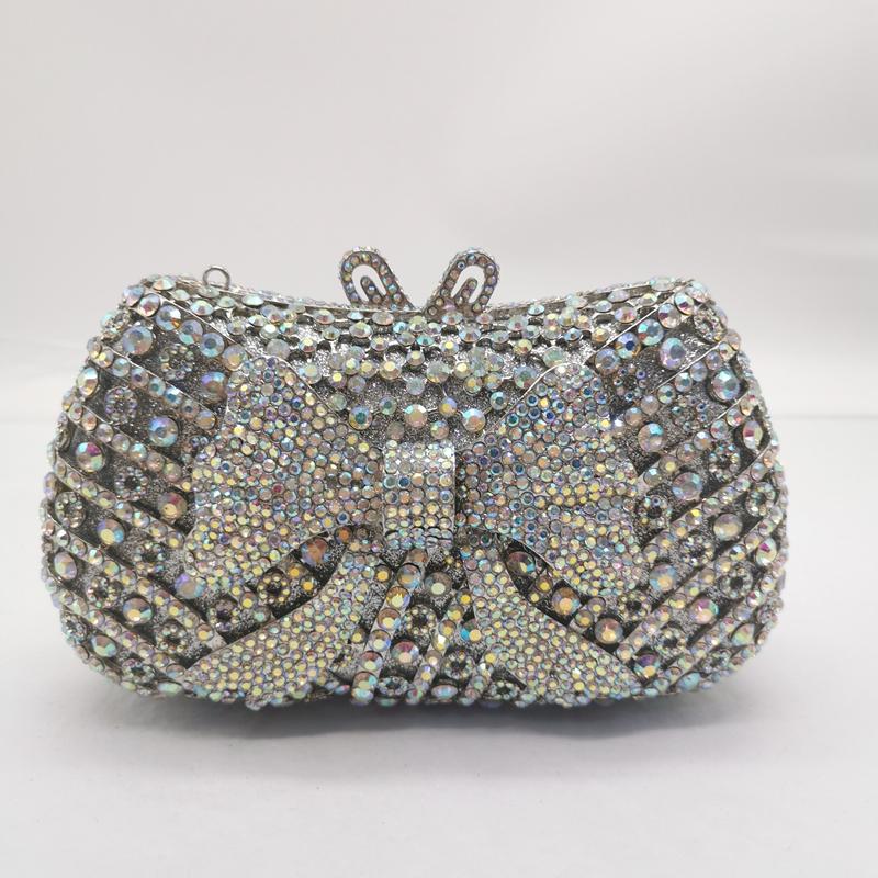 Evening Bags Bow Dark Bright Gold Red Sliver Color AB Diamond Women's Clutch Bag And Wallet Party Lady Crystal Wedding Bridal Handbag, Color same as pic
Evening Bags Bow Dark Bright Gold Red Sliver Color AB Diamond Women's Clutch Bag And Wallet Party Lady Crystal Wedding Bridal Handbag, Color same as pic