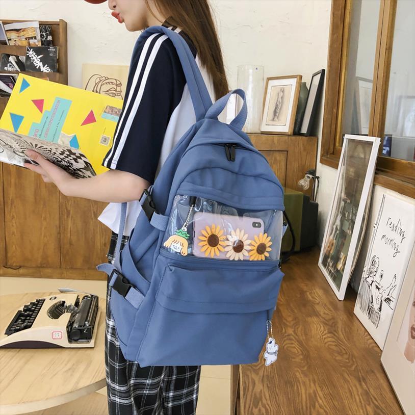 korean harajuku ulzzang womens backpack for girls transparent female school bags teenage boys cute women 
korean harajuku ulzzang womens backpack for girls transparent female school bags teenage boys cute women