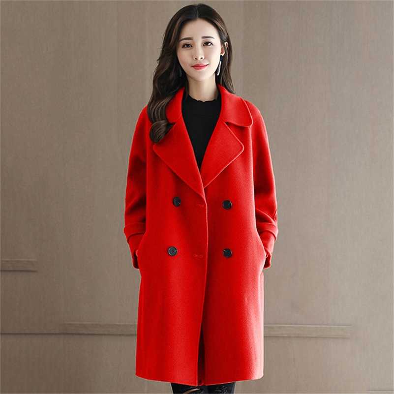 autumn and winter fashion ladies temperament was thin big yards loose woolen coat 211018
autumn and winter fashion ladies temperament was thin big yards loose woolen coat 211018