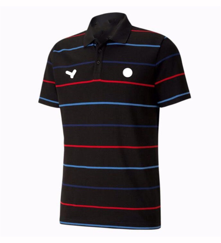 2021 German racing co-branded men's and women's POLO shirt short-sleeved striped comfortable and breathable sports T-shirt customization
2021 German racing co-branded men's and women's POLO shirt short-sleeved striped comfortable and breathable sports T-shirt customization