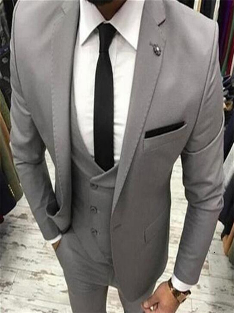 Men's Suits & Blazers classic men's tux smolking bridegroom thin suit and culine evening suits for men high-quality gray blazer formal pr, Picture style3
Men's Suits & Blazers classic men's tux smolking bridegroom thin suit and culine evening suits for men high-quality gray blazer formal pr, Picture style3