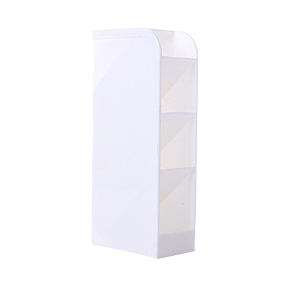 New Creative 4 Grid Sub-Grid Plastic Desk Organizer Desktop Pen Potlood Holder Make Storage Tray