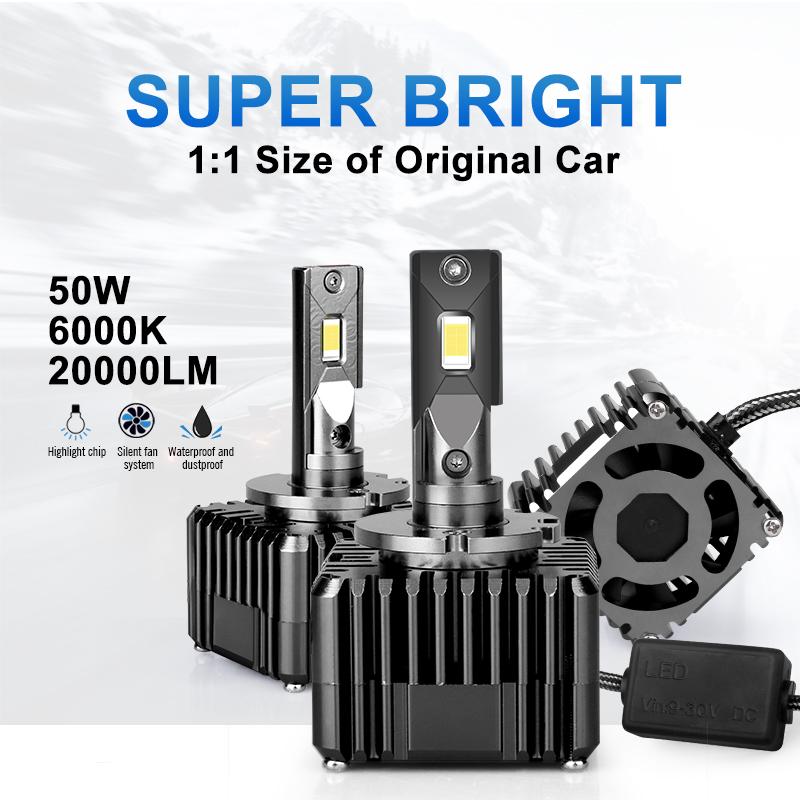 Car Headlights D1S LED D3S Headlight Lamp CSP 20000LM 6000K White D1 D3 Series Motorcycle Light Bulbs Fog Lights Luces Para Auto Hlxg
Car Headlights D1S LED D3S Headlight Lamp CSP 20000LM 6000K White D1 D3 Series Motorcycle Light Bulbs Fog Lights Luces Para Auto Hlxg
