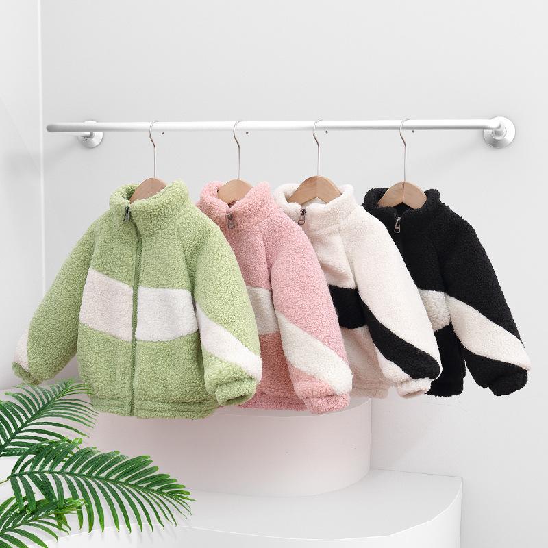 Jackets 2021 Winter Toddler Girls Boys Clothes Thickened Cashmere Cotton Coat Children Fashion Warm Zip Jacket Baby Handsome Tops, Blue;gray
Jackets 2021 Winter Toddler Girls Boys Clothes Thickened Cashmere Cotton Coat Children Fashion Warm Zip Jacket Baby Handsome Tops, Blue;gray