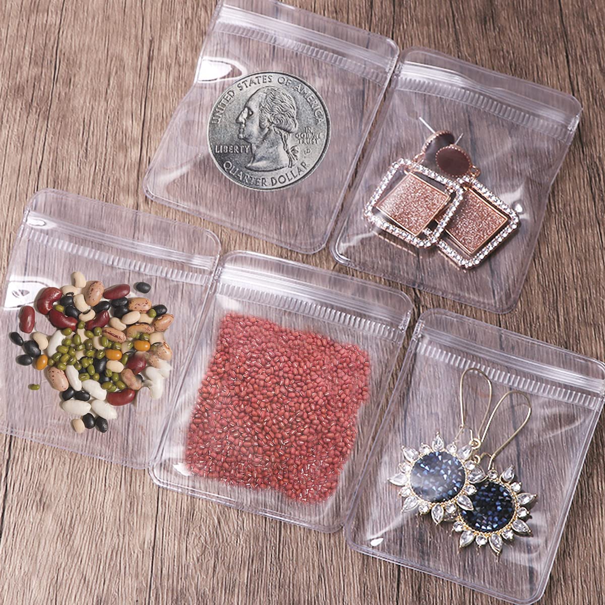 20pcs/lot Transparent PVC Jewelry Pouches Bags Clear Anti-Oxidation Zip Lock Earring Pendant Necklace Bracelet Storage Holder
20pcs/lot Transparent PVC Jewelry Pouches Bags Clear Anti-Oxidation Zip Lock Earring Pendant Necklace Bracelet Storage Holder