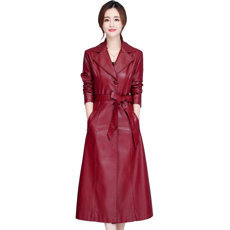 Women's Leather & Faux Genuine Woman Mid-length 2021 Autumn Winter Jackets Female Korean Plus Size Loose Long Windbreaker Coat Women, Black
Women's Leather & Faux Genuine Woman Mid-length 2021 Autumn Winter Jackets Female Korean Plus Size Loose Long Windbreaker Coat Women, Black