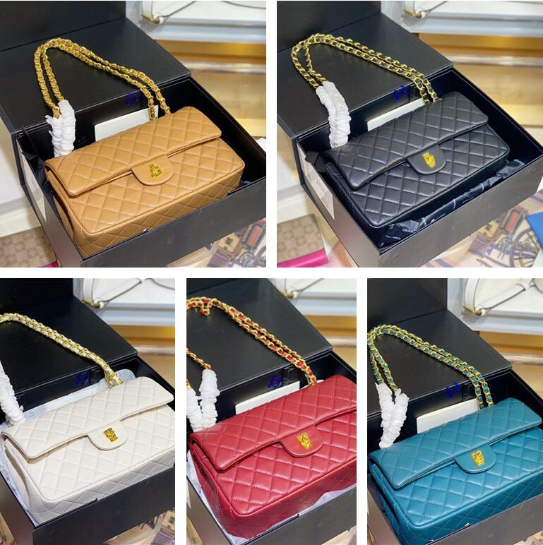 Top Quality 5colors Famous brand women designer Shoulder bag leather chain bag Cross body Pure color womens handbag crossbody bags purse 26cm
Top Quality 5colors Famous brand women designer Shoulder bag leather chain bag Cross body Pure color womens handbag crossbody bags purse 26cm