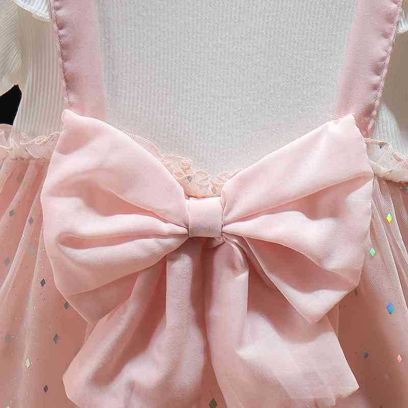 Baby Girls born Dress for 1 Year Birthday Party Embroidered Tutu Infant Toddler Flower es 0-4 Years Clothing 210508