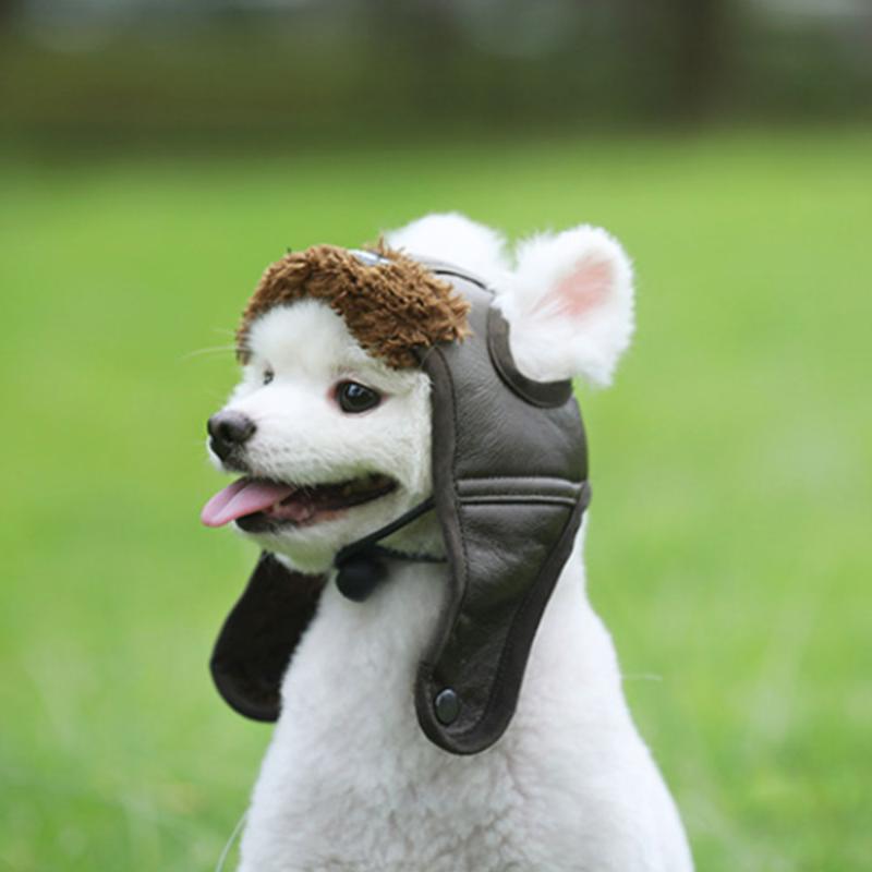 Dog Apparel Pet Hat Style Lovely Cap Costume Cosplay Windproof Pilot Small Medium Large Helmet Puppy Decoration Supplies, Coffee
Dog Apparel Pet Hat Style Lovely Cap Costume Cosplay Windproof Pilot Small Medium Large Helmet Puppy Decoration Supplies, Coffee