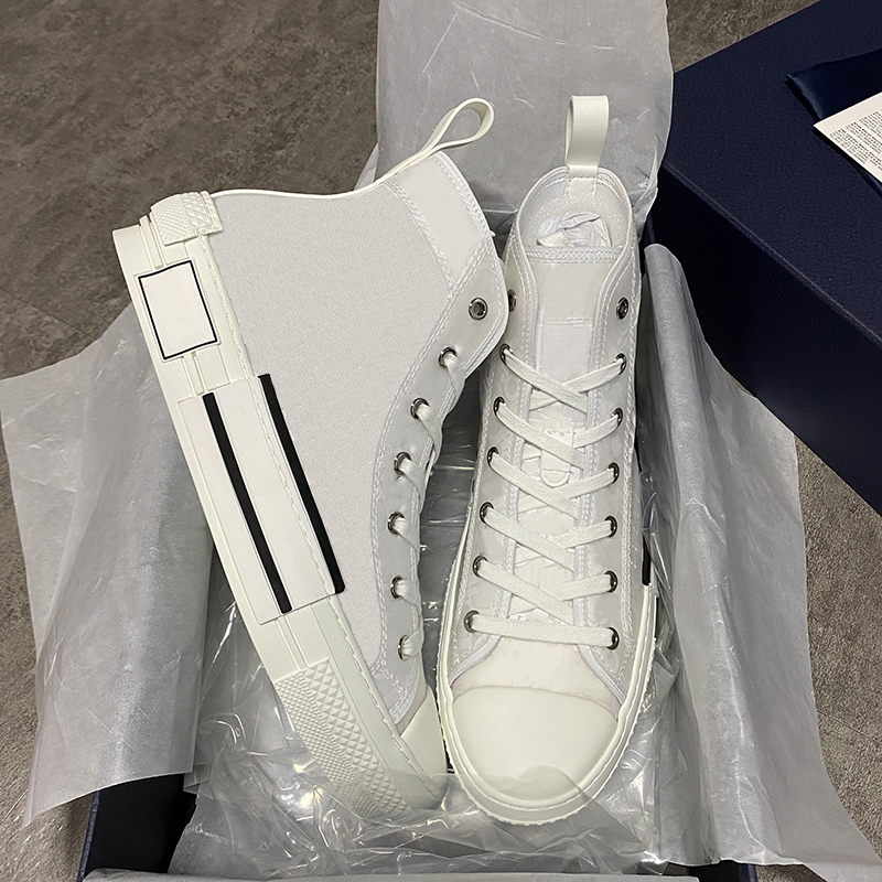 B23 Oblique Sneaker Men Women High-top Shoes 3M Flowers Technical Canvas Shoe White Black Low-cut Trainers Rubber Sole With box, Color 2 low cut
B23 Oblique Sneaker Men Women High-top Shoes 3M Flowers Technical Canvas Shoe White Black Low-cut Trainers Rubber Sole With box, Color 2 low cut